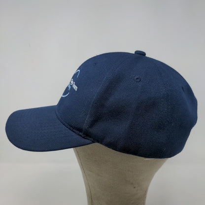 Unbranded Men's Strapback Hat Blue Embroidered One Mission One Team Our Smiles