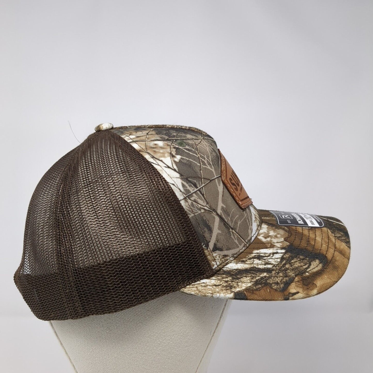 Summit Correctional Services Snapback Trucker Hat Camouflage OS Mesh Richardson