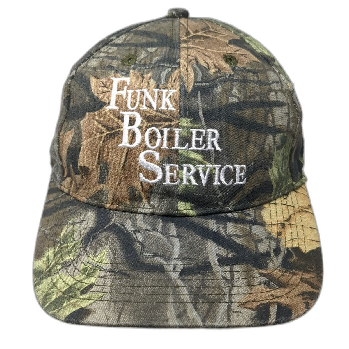 Superflauge Baseball Cap Green One Size Camo Funk Boiler Service Strapback Hat