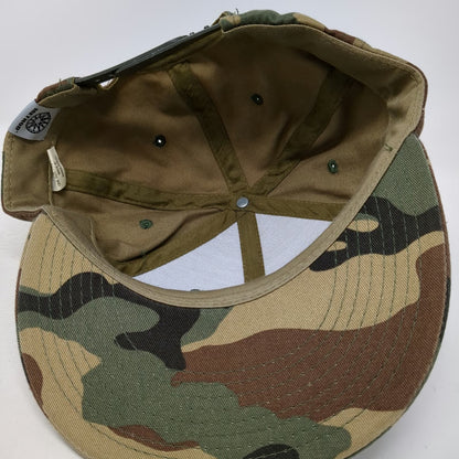 Method Race Wheels Snapback Green Brown Black Camo One Size Flat Brim Hat