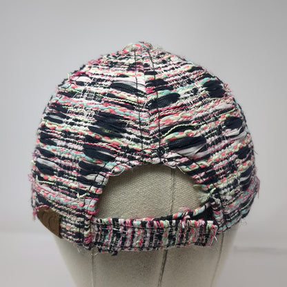C.C Exclusives Baseball Cap One Size Black Pink Green Blue White Distressed Hat