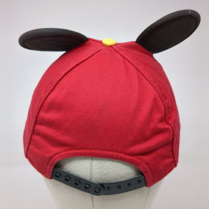 Mickey Mouse Ears Youth Snapback Hat Multicolor One Size Adjustable Disney Parks