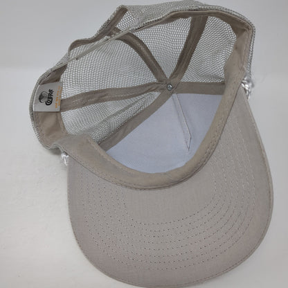 Holy Smokers GUMC Snapback Rope Trucker Hat Gray Mesh Back Cobra