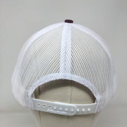 MJP Grider Peterson Real Estate Team Snapback Trucker Hat Red OS Richardson