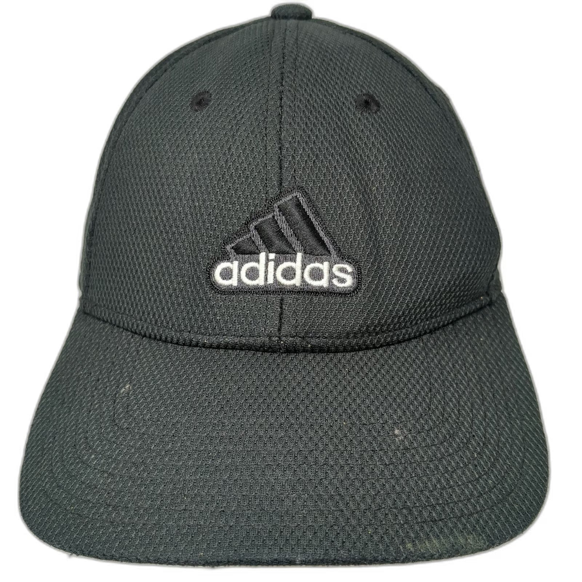 Adidas Baseball Cap Black One Size Performance Mesh Climalite Athletic Hat