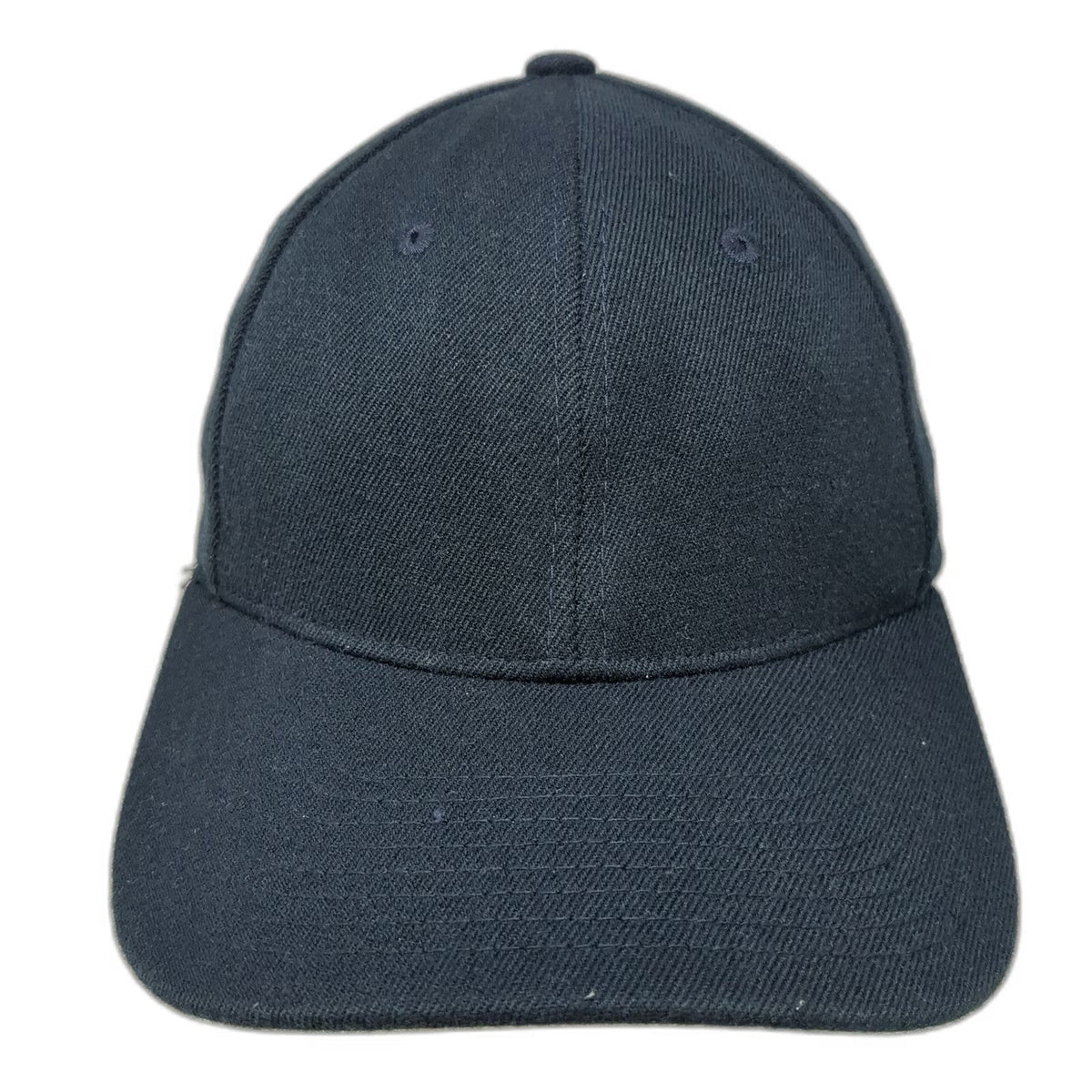 Zephyr Baseball Cap Blue L Stretch Fit Pop Logo Hat Acrylic Spandex Embroidered