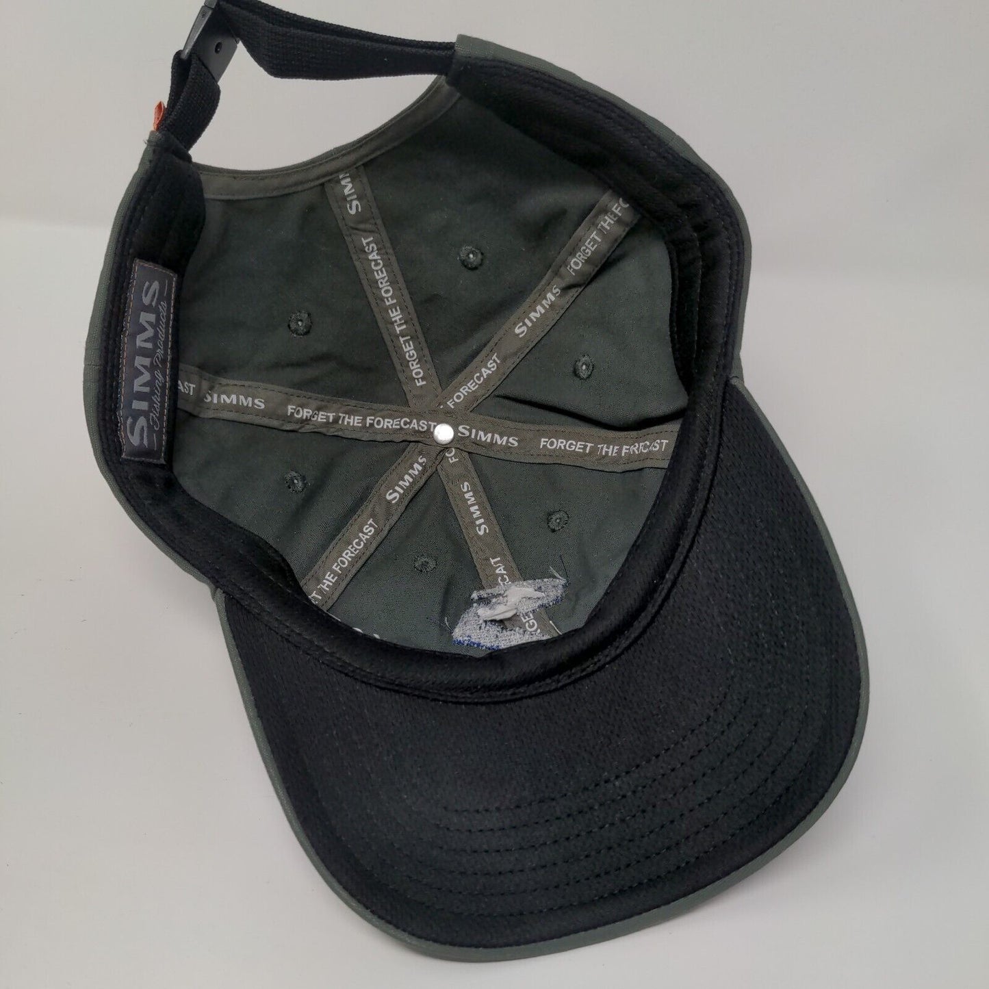 South Fork Outfitters Natural Retreats.Com Slideback Hat Gray OSFA Simms Cotton