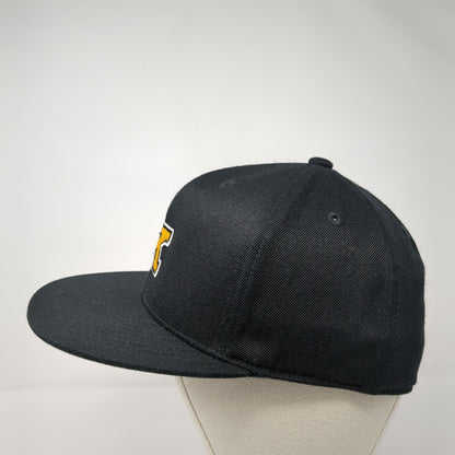 Bishop Kelly 210 Fitted Hat Black S/M Embroidered 6 Panel Port Authority