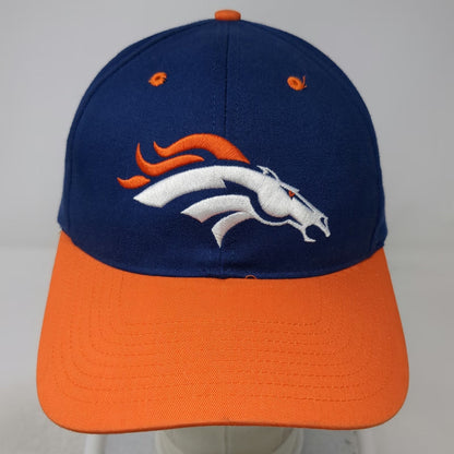 Twins Enterprise Snapback Blue Orange One Size NFL Denver Broncos Hat Gray Brim