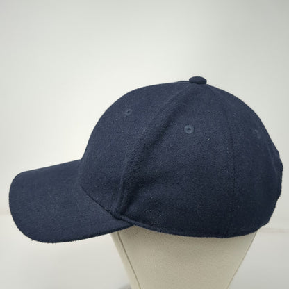 Goodfellow & Co Baseball Cap Blue One Size Solid Felted Plain Slideback Hat