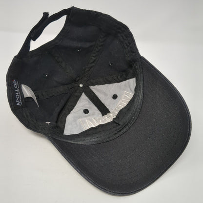 Victoria Sport Strapback Hat Black One Size Adjustable Embroidered Apollo USA