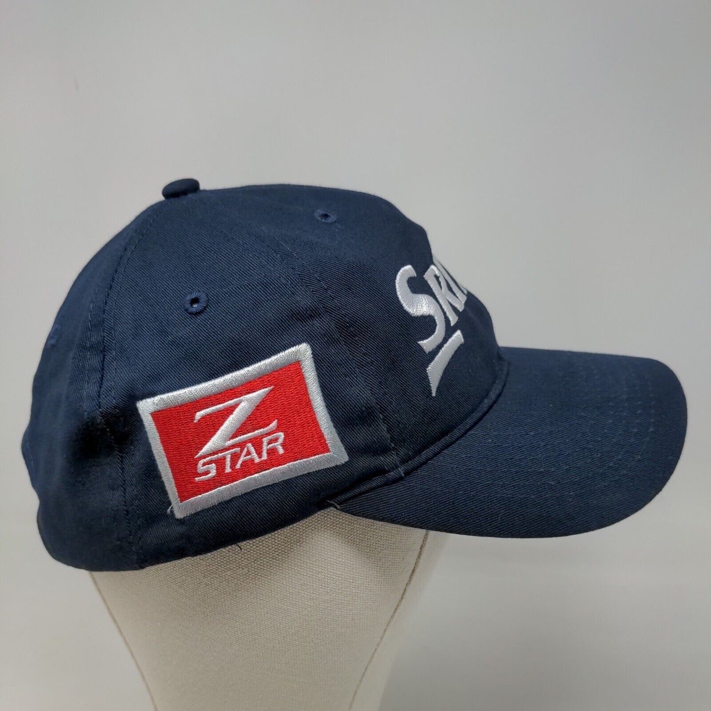 Srixon Men's Slideback Hat Blue Embroidered Z Star Logo 100% Cotton