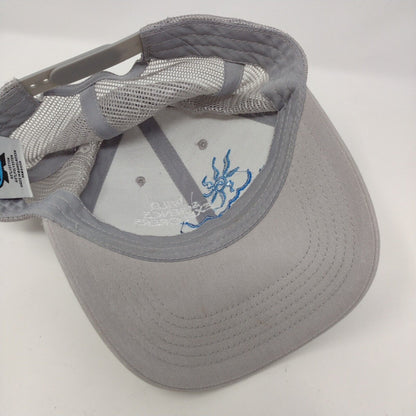 Wild Science Explorers Snapback Trucker Hat Gray OSFA Adjustable Mesh Back BIG X