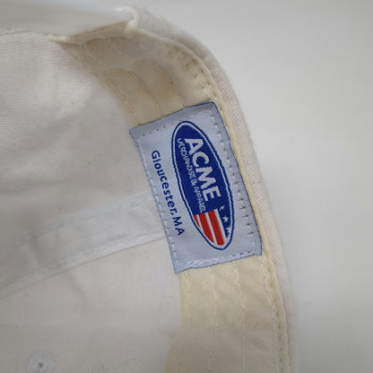 ACME Miller Lite Beer Logo Baseball Cap White One Size Snapback Fine Pilsner Hat