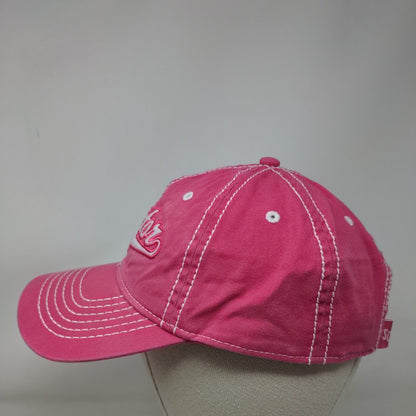 Tractor Supply Slideback Hat Pink OSFM Adjustable Embroidered 6 Panel Cotton