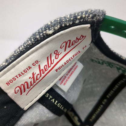 Mitchell & Ness Boston Celtics NBA Snapback Gray Green Black One Size Tweed Hat