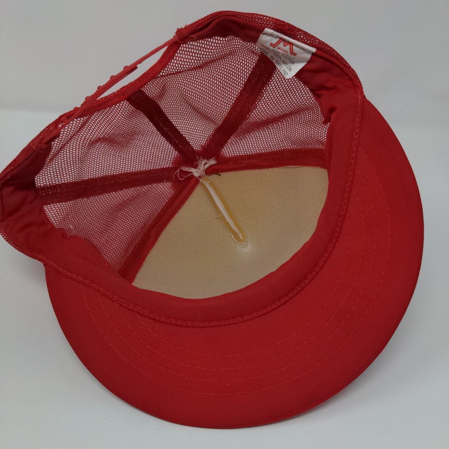 Kwik Service TV Video Sales & Rentals Snapback Trucker Hat Red OSFA Pom Pom