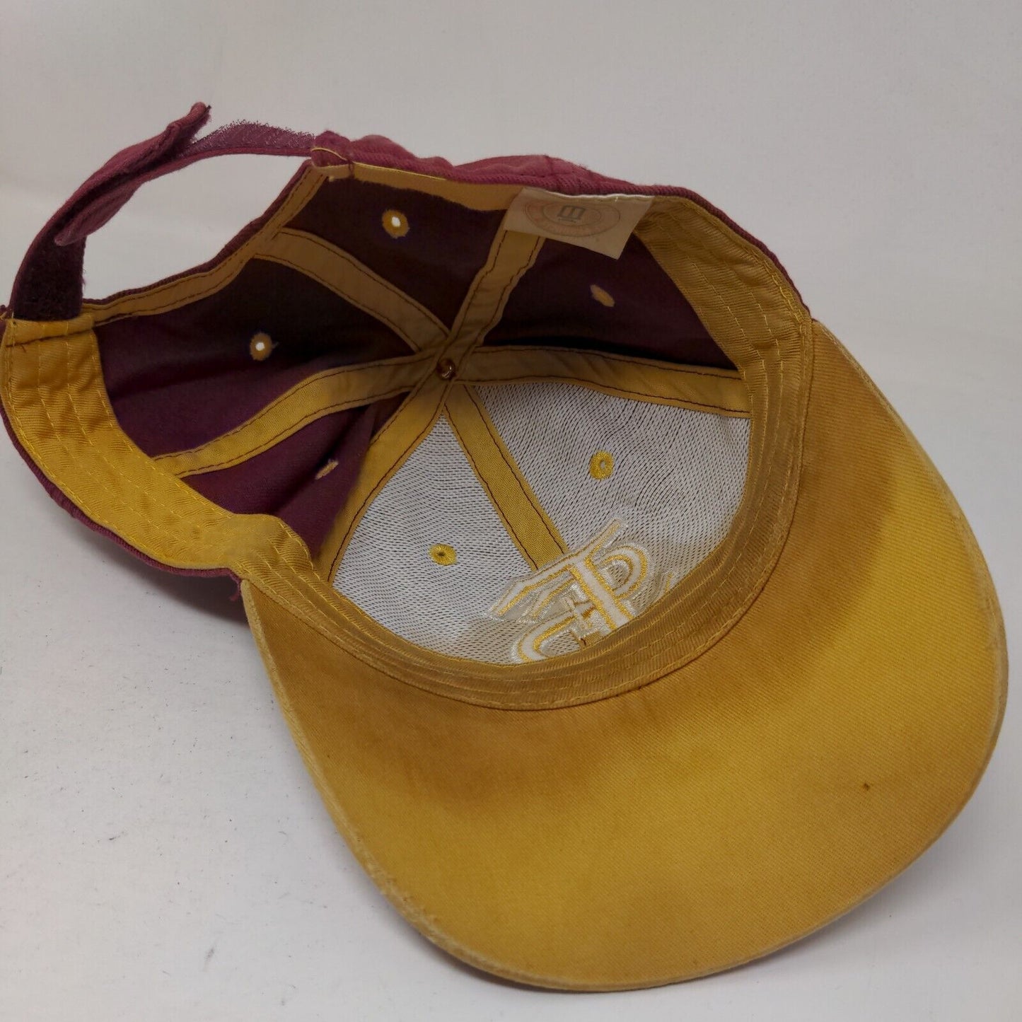 Florida State Seminoles Men's Strapback Hat Red Gold OSFA Embroidered Logo