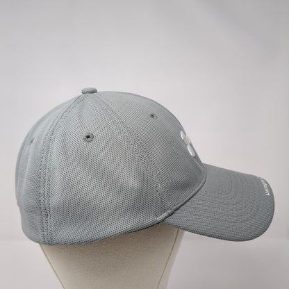 Under Armour Fitted Hat Gray One Size Lightweight Embroidered 6 Panel Polyester