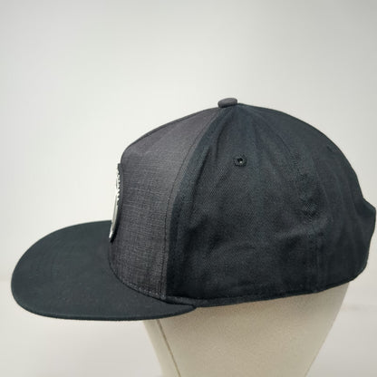 Black Box VR Fitness 5 Panel Black Hat One Size Snapback Level Up Your Life