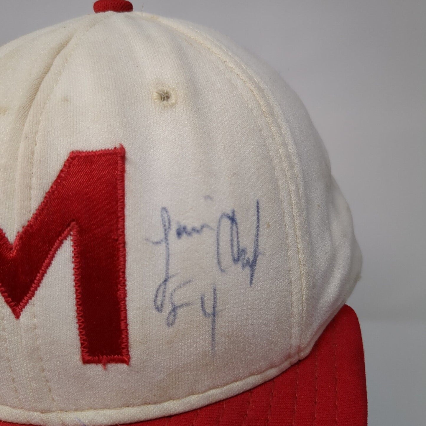 Letter M Snapback Hat Multicolor One Size Adjustable Embroidered 6 Panel