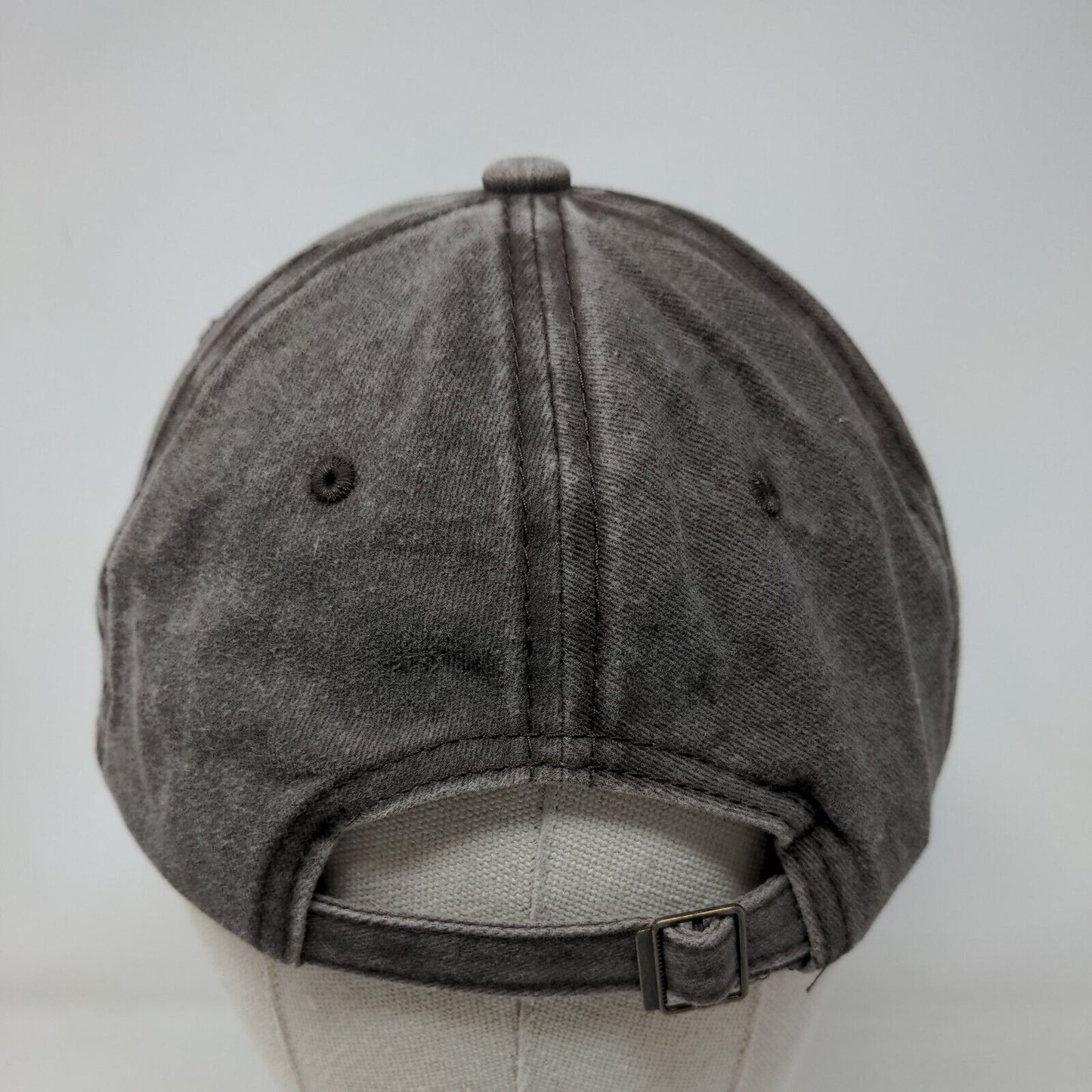 Super Mama Slideback Hat Brownish-Gray One Size Adjustable Embroidered Cotton