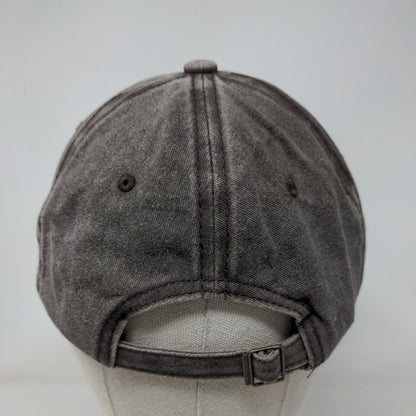 Super Mama Slideback Hat Brownish-Gray One Size Adjustable Embroidered Cotton