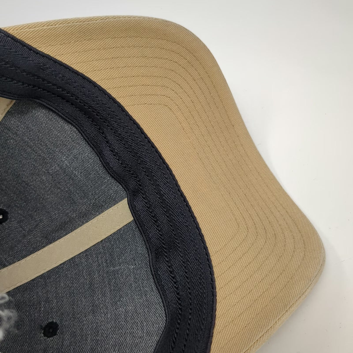 Columbia Baseball Cap Gray Beige One Size Mesh Back Pine Tree American Flag Hat