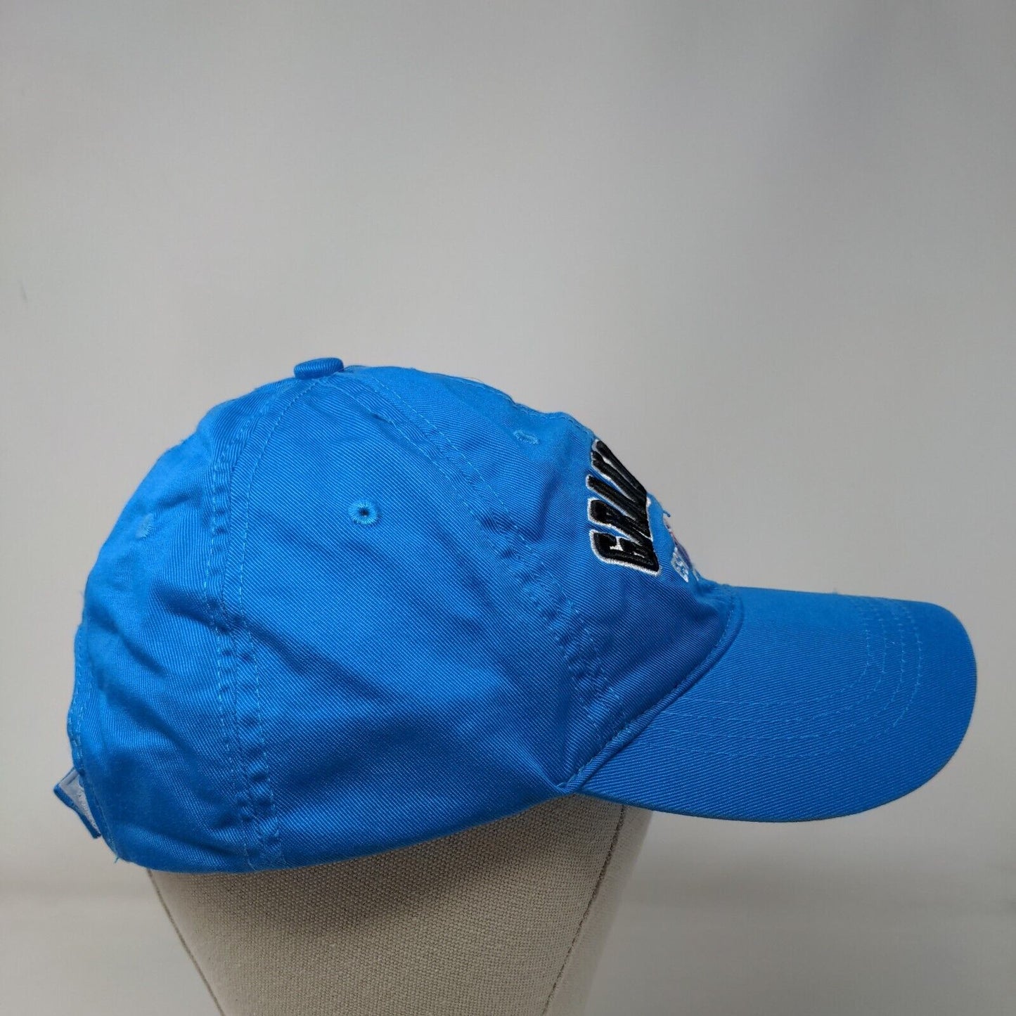 Grand Turk Est 1492 Strapback Hat Blue One Size Embroidered Caribbean Outpost