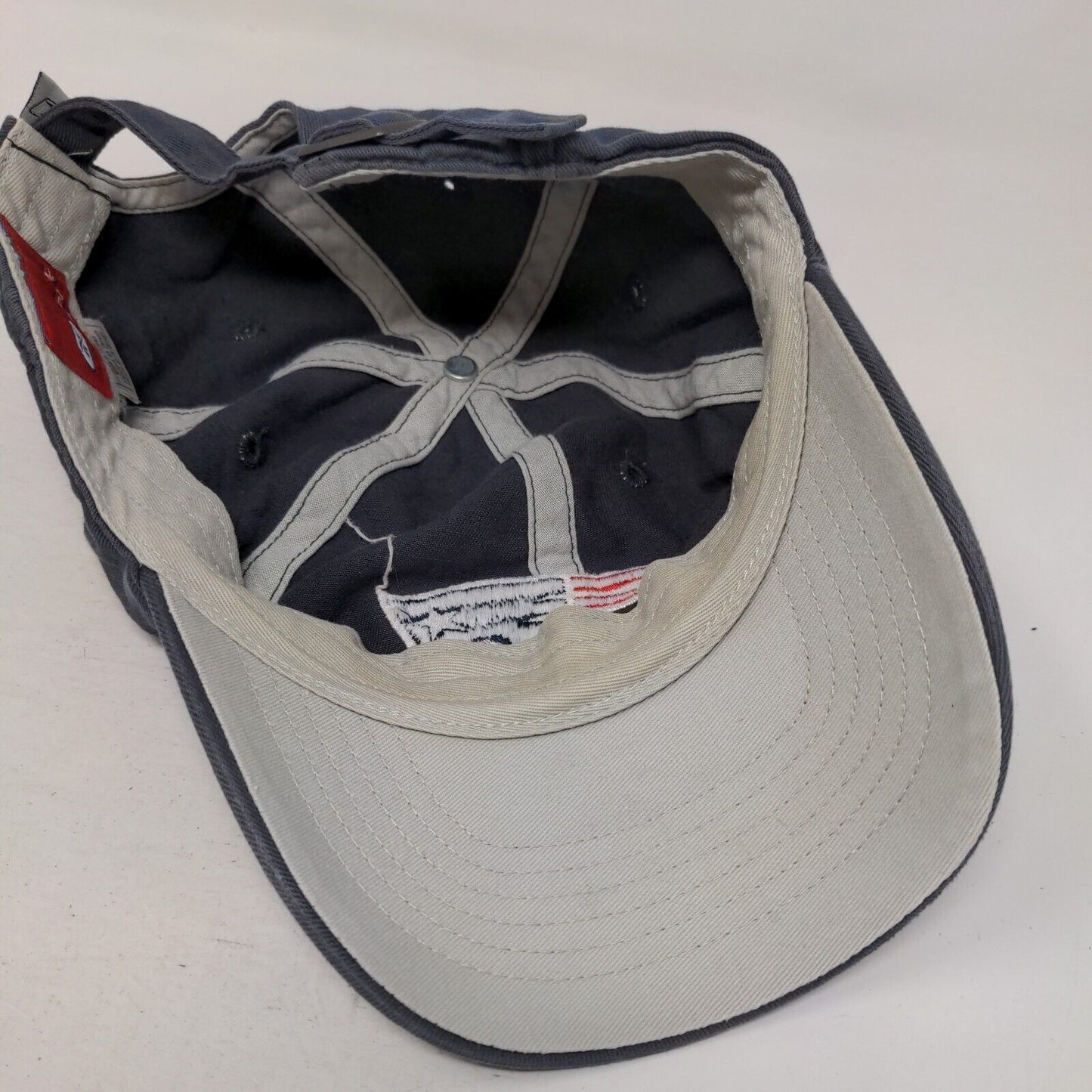 Reebok NFL New England Patriots Slideback Hat Blue OSFA Embroidered Logo