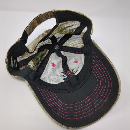 Wild Strapback Mesh Back Trucker Hat Camo One Size Hunting Signatures