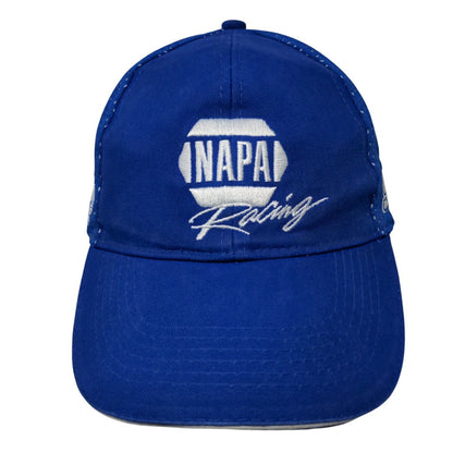 NAPA Racing Strapback Hat Blue OSFA Embroidered Hendrick Motorsports NASCAR