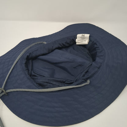 National Geographic Boonie Hat Blue One Size Adjustable Toggle UPF 50 Buff