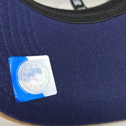 New Era Montana State Bobcats NCAA Blue M 39THIRTY Mesh Cap Stretch Cats Logo