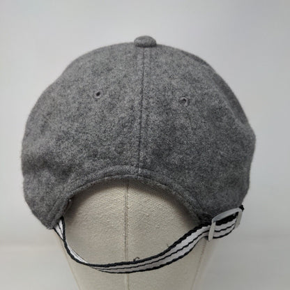 PINK Slideback Hat Gray One Size Adjustable Fleece 6 Panel Victoria's Secret