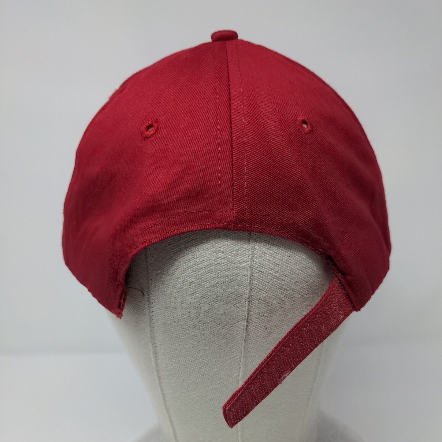 Toshiba Leading Innovation Hat Red OSFA Signed Port & Company 6 Panel