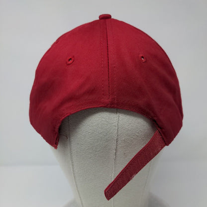 Toshiba Leading Innovation Hat Red OSFA Signed Port & Company 6 Panel