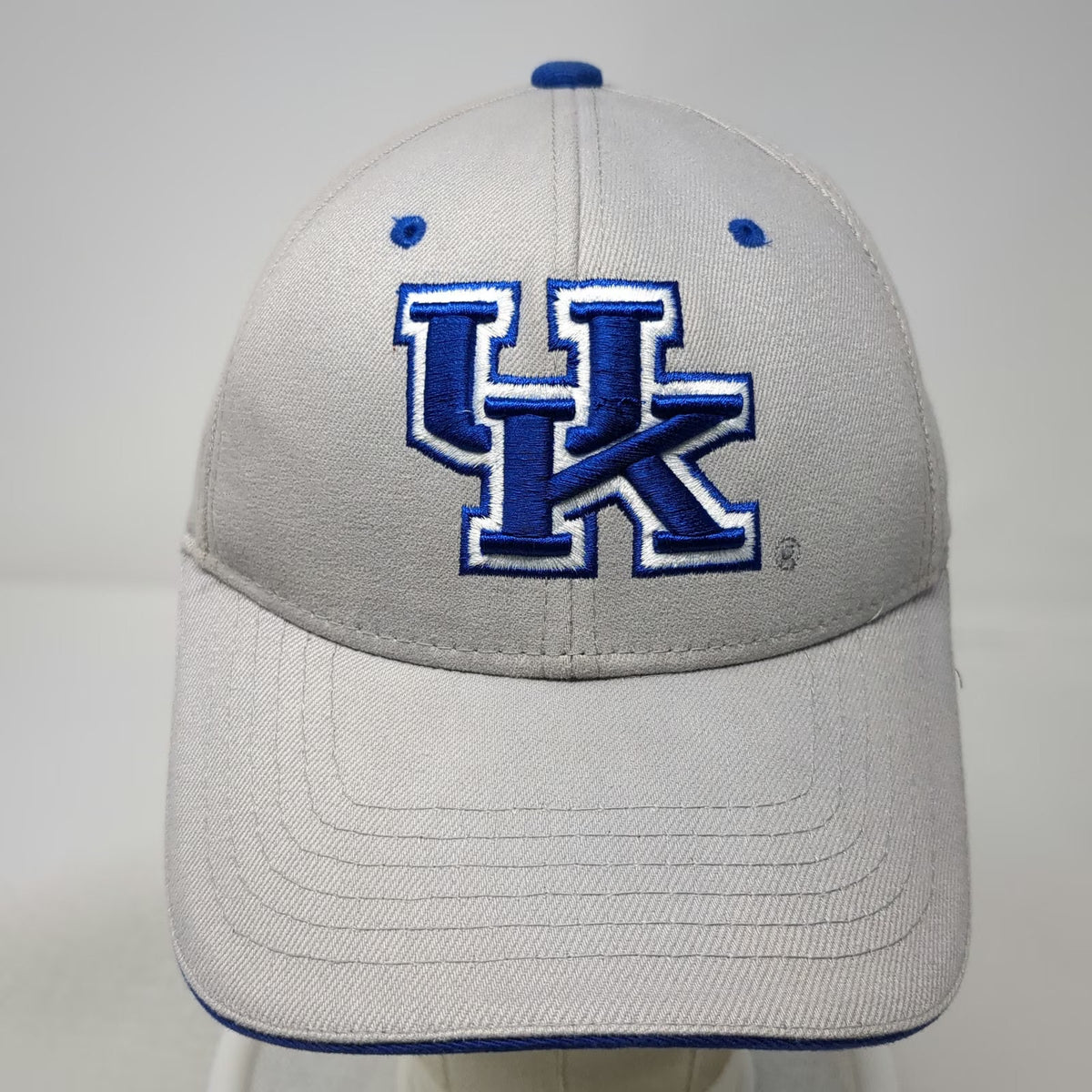 Kentucky Wildcats NCAA Starter Cap Gray Blue One Size Hat Wool Blend Stretch