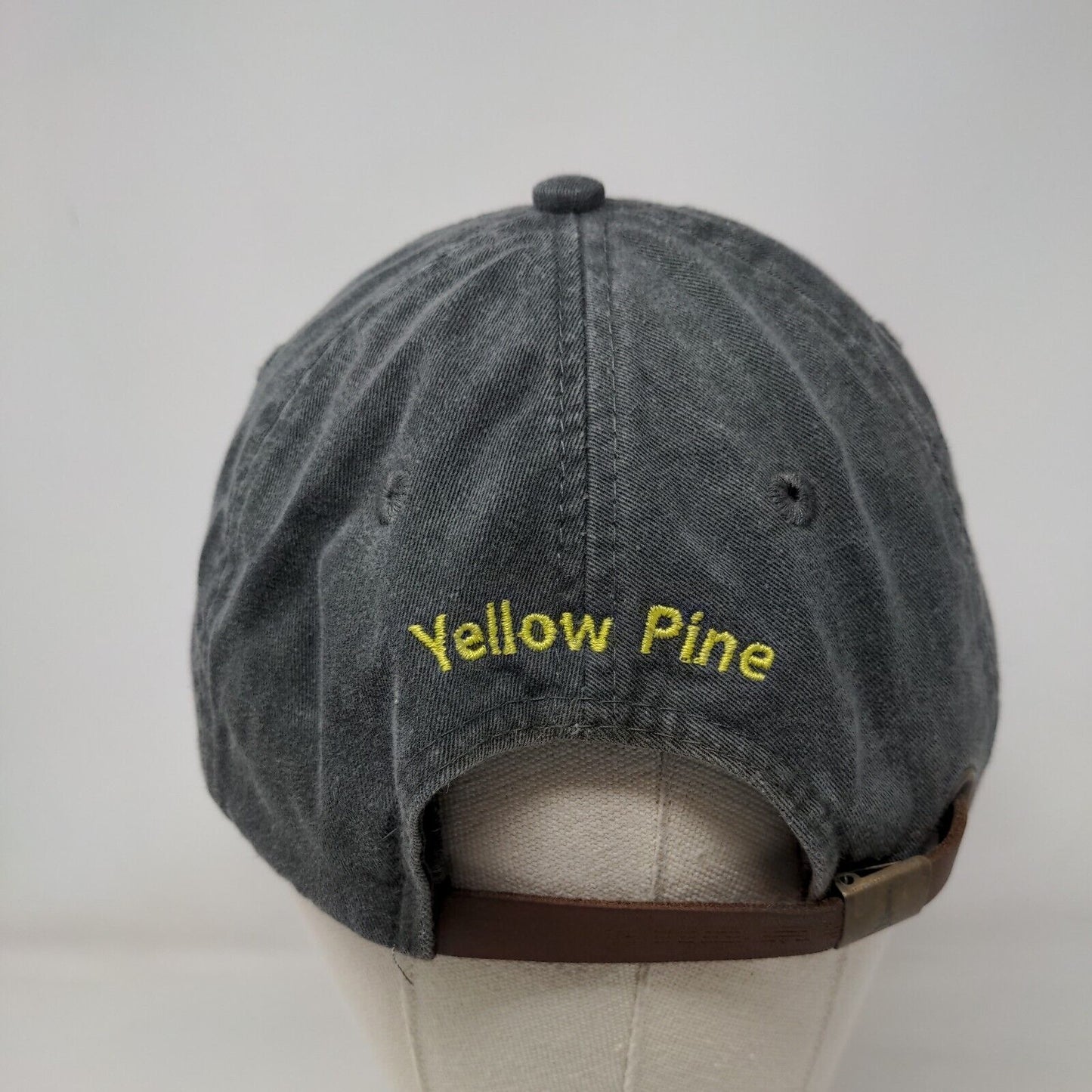 Yellow Pine Idaho Slideback Hat Gray One Size Embroidered 6 Panel Adams