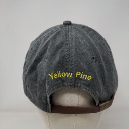 Yellow Pine Idaho Slideback Hat Gray One Size Embroidered 6 Panel Adams