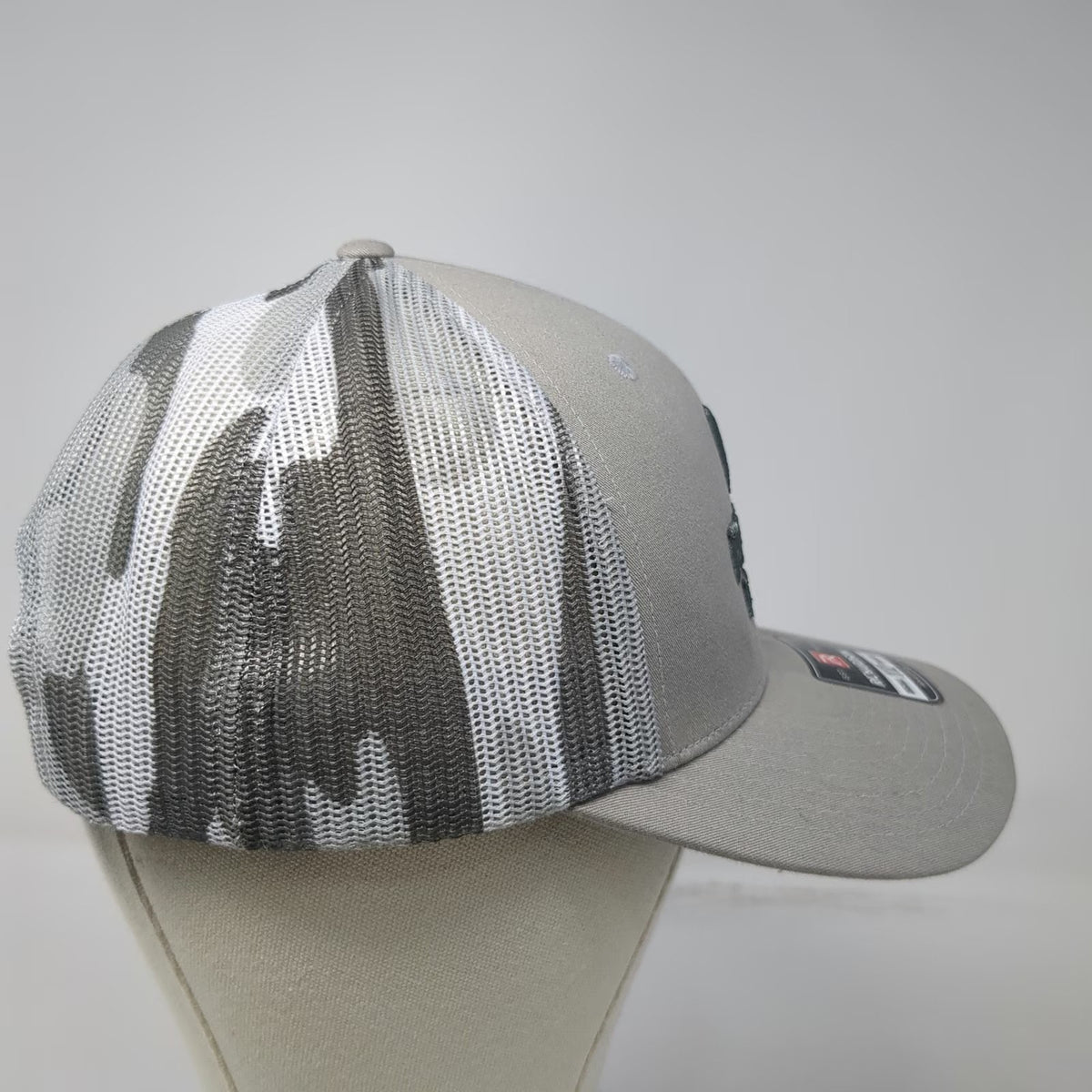 Richardson Trucker Hat Gray One Size Camo Snapback 1st Phorm Energy