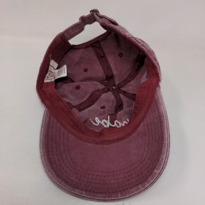 Babe Lashes Slideback Hat Red OS Adjustable Embroidered So American Heritage