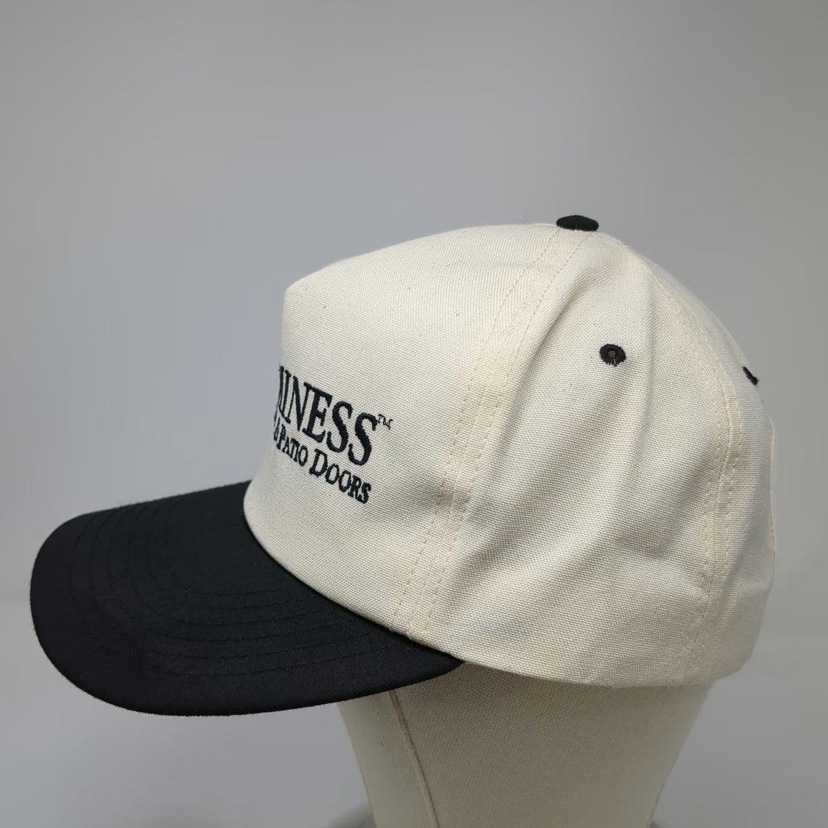 5 Panel Beige Black One Size Owens Corning Luminess Pink Panther USA 1995 Hat