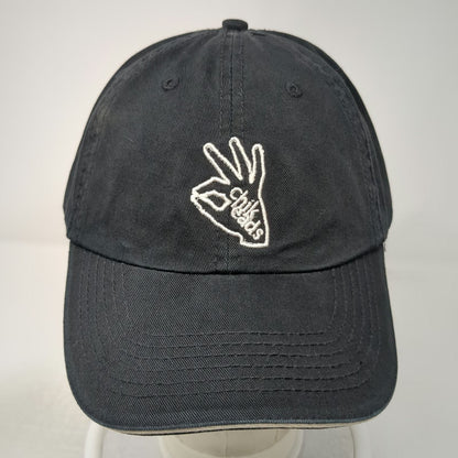 Port & Company Baseball Cap Black One Size Strapback Chik Eads Music Hat