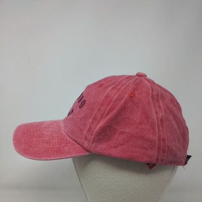 Orlando Florida FL Slideback Hat Red One Size Embroidered Sunkiss Kap