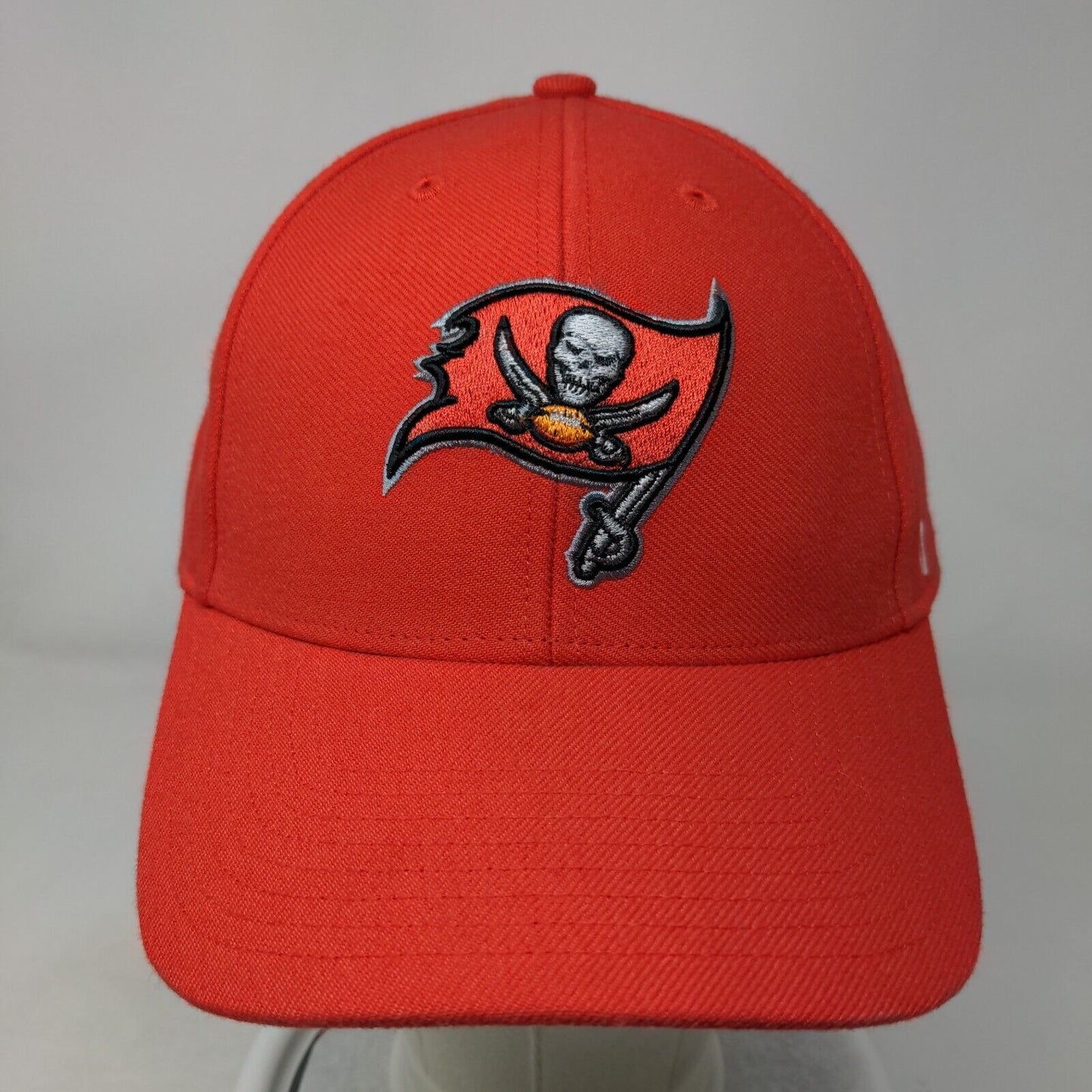 Tampa Bay Buccaneers Strapback Hat Red OSFA Embroidered Logo '47 Brand NFL