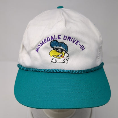 Homedale Drive-In Rope Trucker Snapback Hat Multicolor Embroidered Logo