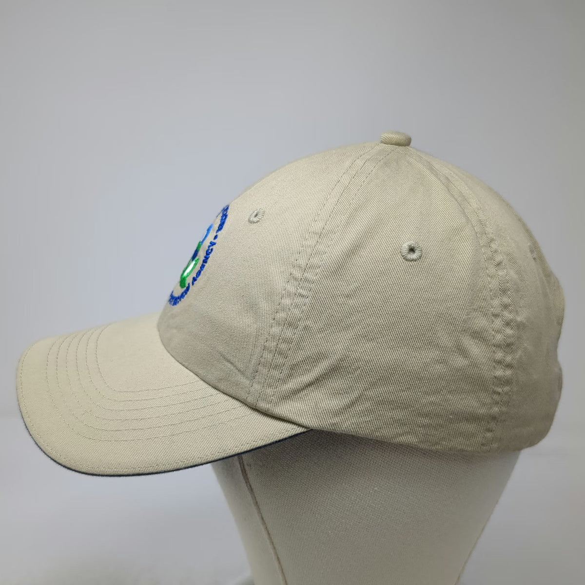 Port Authority Baseball Cap Beige OSFM EPA Environmental Protection Agency Hat