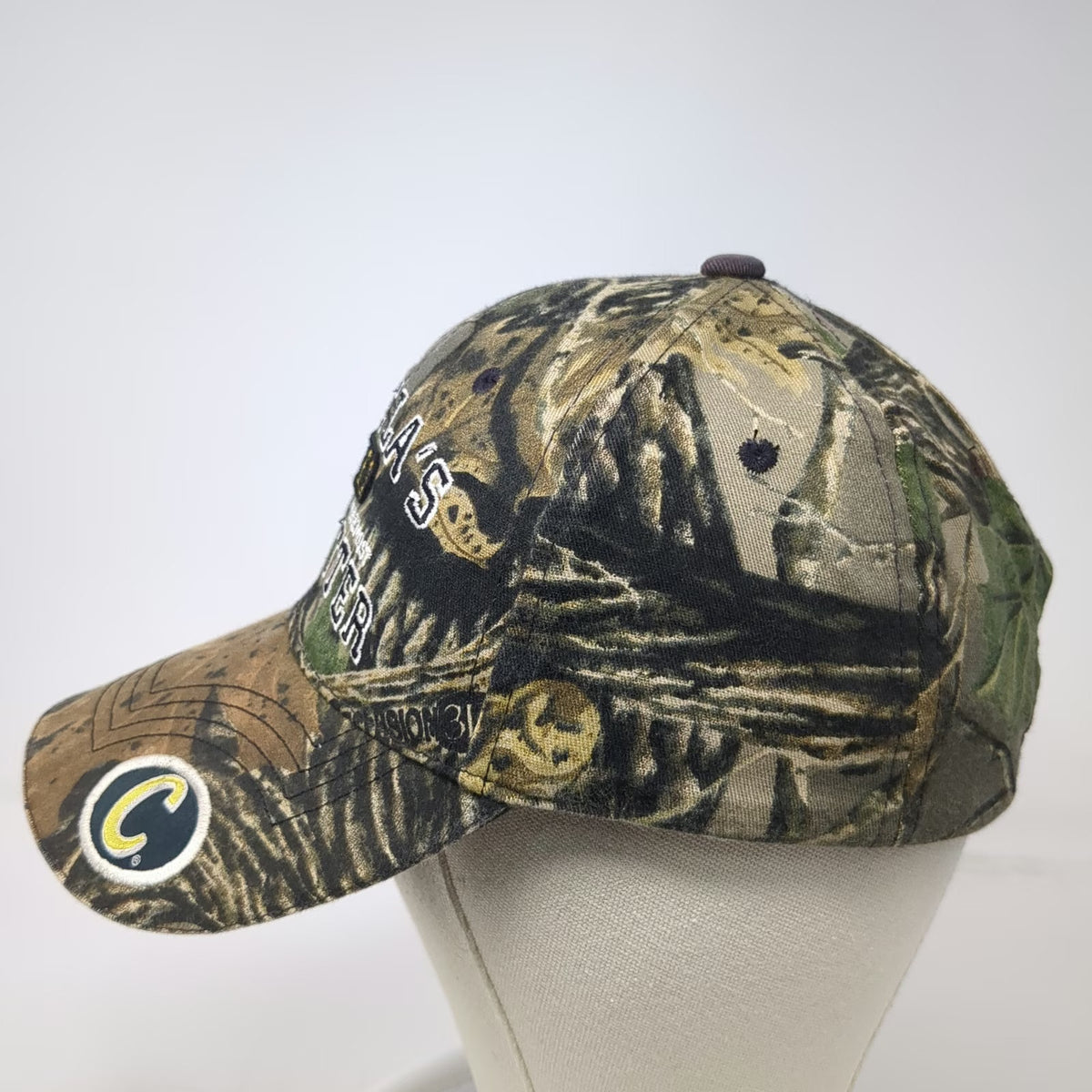 Cabela's Baseball Cap Brown Green One Size Outfitter 1961 Graphic Slideback Hat