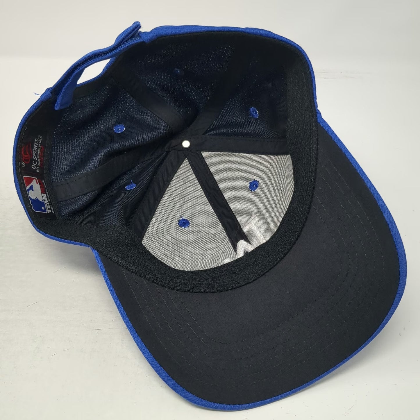 Los Angeles Dodgers MLB OC Sports Baseball Cap Blue One Size Strapback Mesh Hat